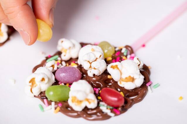 【初級】レースポップチョコの作り方の手順4