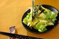 春キャベツの梅マヨ和え