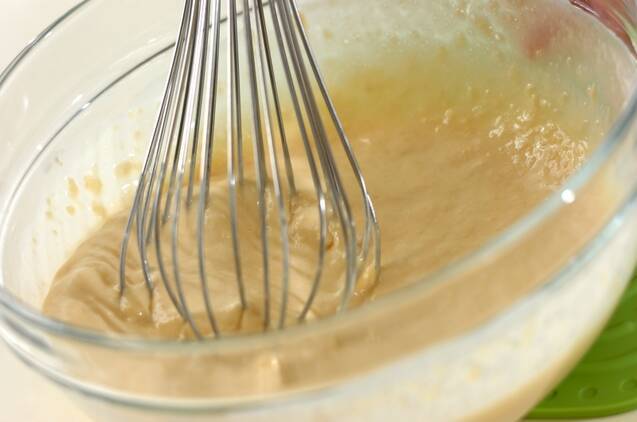 白菜のお好み焼きの作り方の手順2