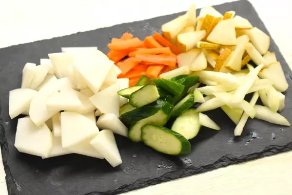 おうちで簡単 水キムチの作り方2