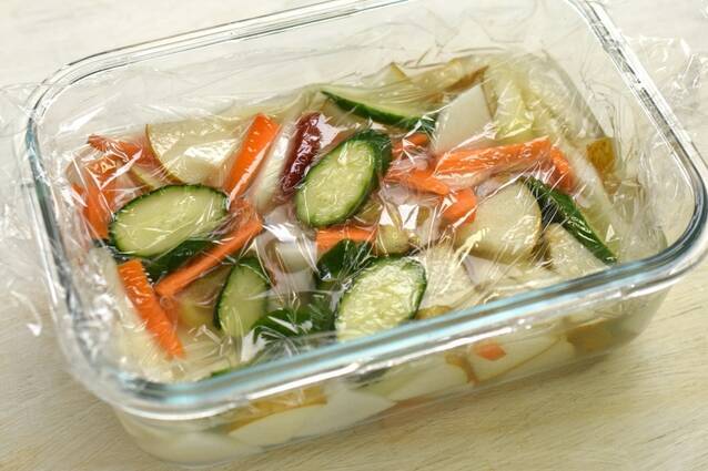 おうちで簡単 水キムチの作り方の手順6