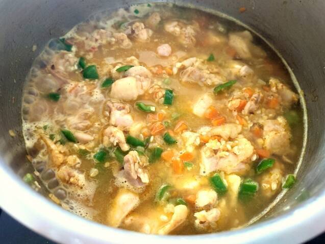 チキンカレーピラフとライタの作り方の手順8