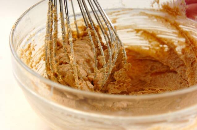 大きなカラフルチョコクッキーの作り方の手順2