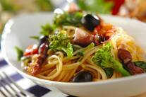 春色満載！ほたるいかのパスタ