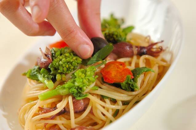 ほたるいかのパスタ おいしい食べ方 by杉本 亜希子さんの作り方の手順11