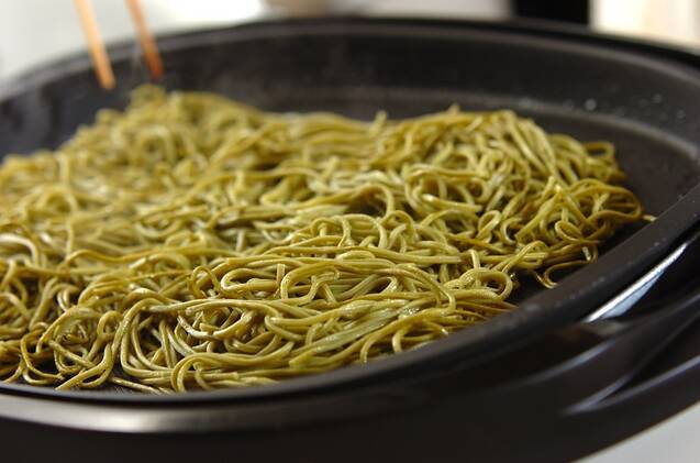 瓦そば風年越しそばの作り方の手順4