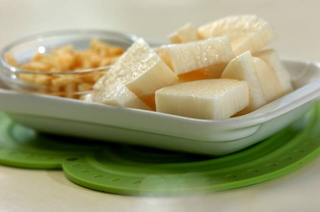 長芋の炊き込みご飯の作り方の手順1