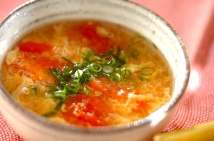 トマトのかき玉汁