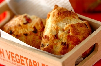 ベーコンチーズのスコーン