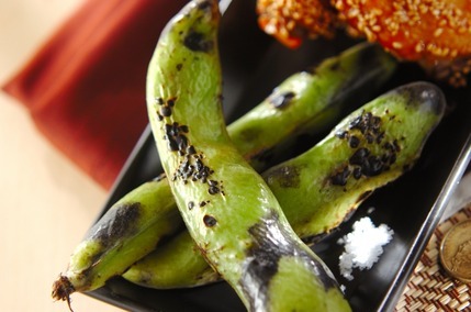 シンプル焼きソラ豆