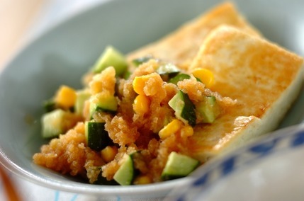 超万能豆腐のステーキ ふわふわ おろしポン酢だれ by森岡 恵さん