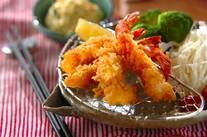 タルタルソース添えエビフライ