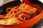 イカのトマトスパゲティーの作り方5