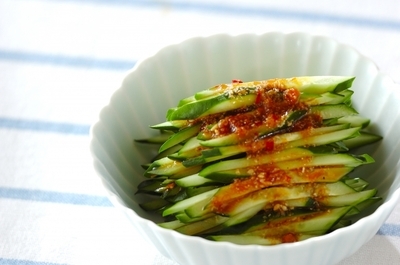 キュウリの中華風ドレッシング 副菜 レシピ 作り方 E レシピ 料理のプロが作る簡単レシピ