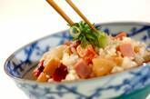 タケノコと焼豚の混ぜご飯の作り方3