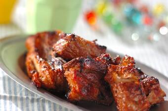 マーマレードの甘辛ソースで!豪快スペアリブのBBQグリル by 山下 和美さん