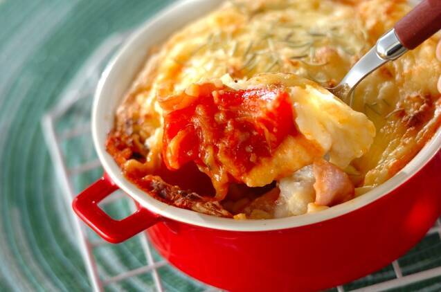 夏野菜入りポテトグラタン