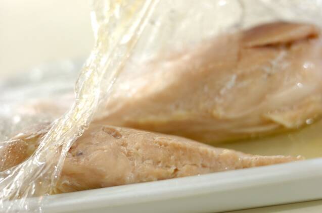 鶏むね肉のおかずサラダの作り方の手順5