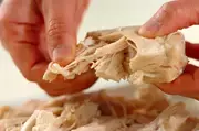 鶏むね肉のおかずサラダの作り方3