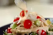鶏むね肉のおかずサラダの作り方4