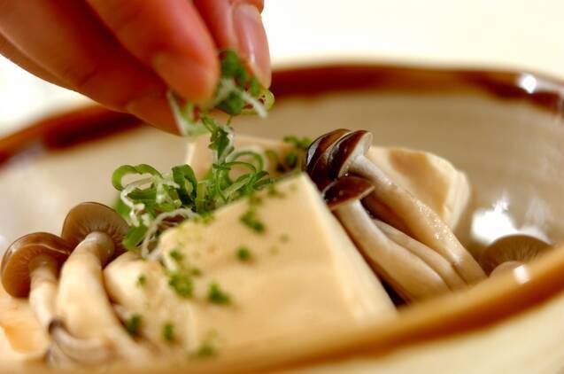 湯豆腐の作り方の手順3