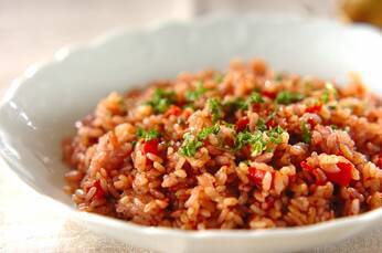 トマトのバター・ピラフ