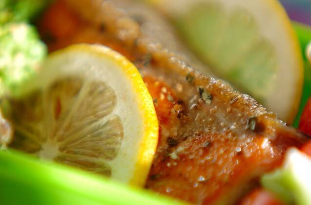 鮭のハーブグリル