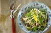 簡単！菊芋と水菜のユズ風味ラぺサラダ by金丸 利恵さんの作り方の手順