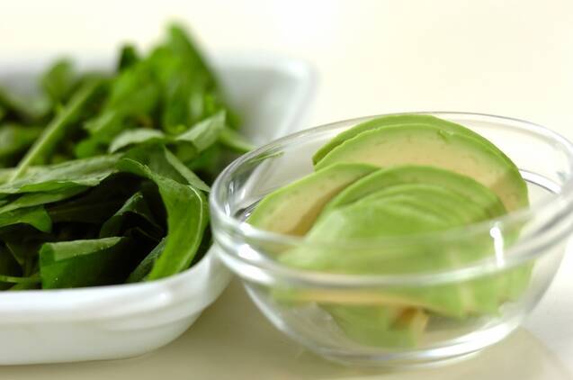 豚しゃぶサラダの作り方の手順2