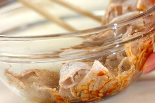 豚しゃぶサラダの作り方の手順4