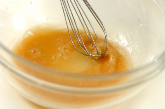 菜の花のからし和えの作り方の手順1