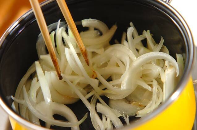 カリフラワーのシチューの作り方の手順2