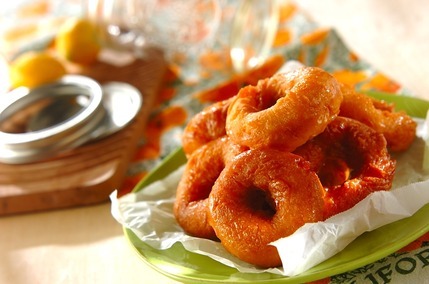 ハニーレモンの型なしドーナツ