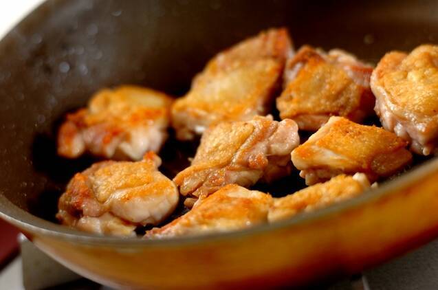 鶏肉の山椒焼きの作り方の手順2