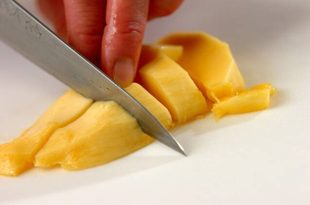マンゴーの作り方の手順1