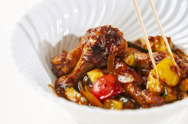 鶏のバルサミコ煮込みの作り方の手順10