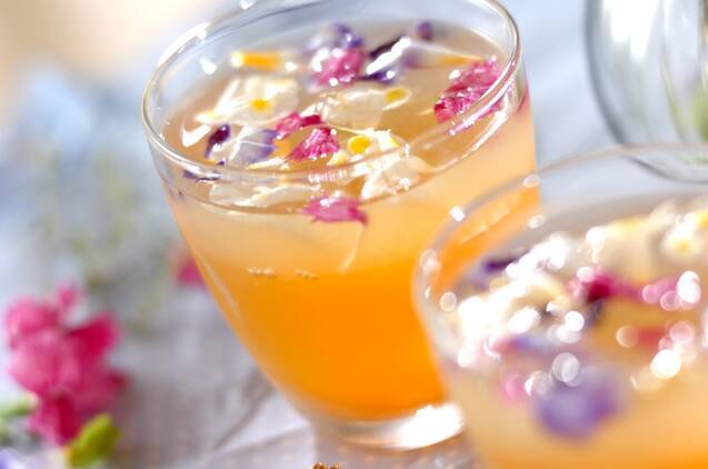 お花のゼリー