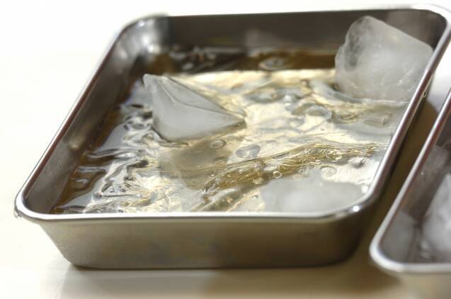 お花のゼリーの作り方の手順1