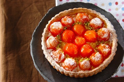 キンカンのチーズタルト