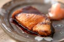 さっぱりブリの照り焼き