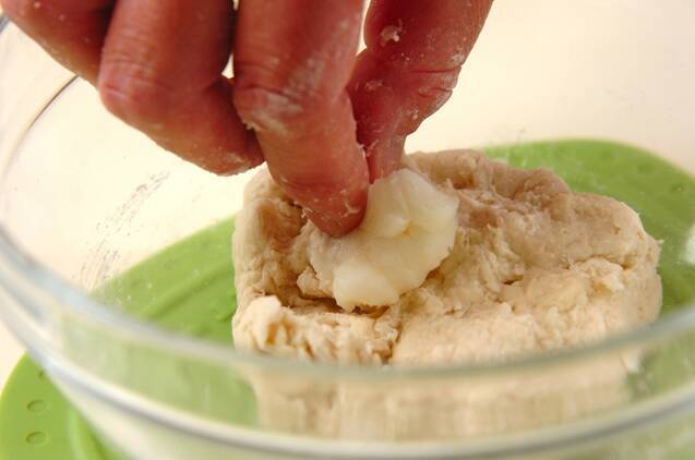 キノコのパンの作り方の手順3