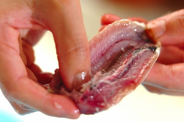 イワシのつみれ汁の作り方の手順1