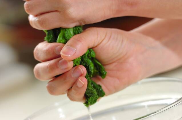 菜の花のかす漬け和えの作り方の手順1