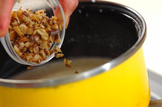 栗のポタージュの作り方の手順2