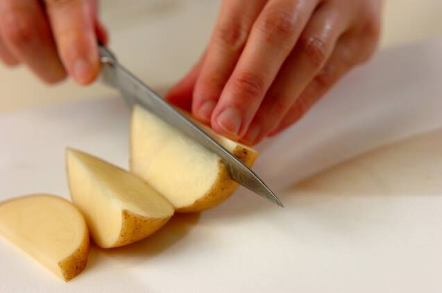 フライドポテトの作り方の手順1