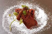 チョコブランデーケーキ