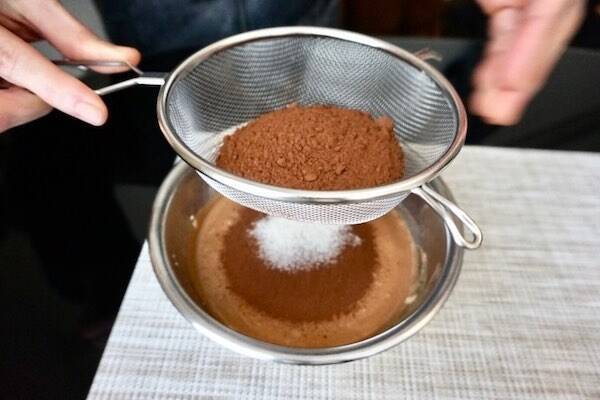 チョコブランデーケーキの作り方の手順7