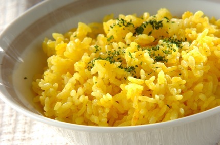 シンプルターメリックライス