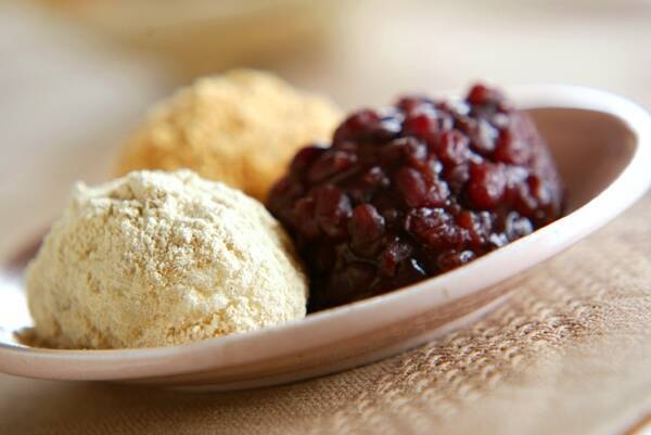 簡単もちもち3色おはぎ