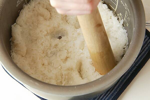 簡単もちもち3色おはぎの作り方の手順1